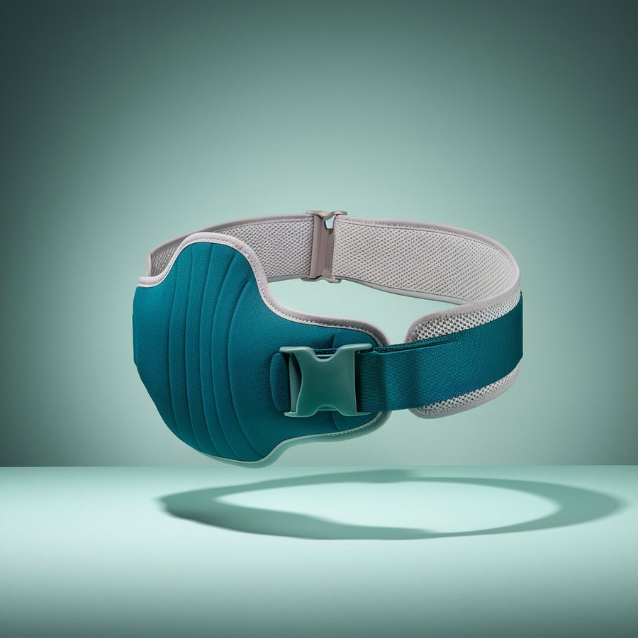 Off-the-shelf lumbar back brace